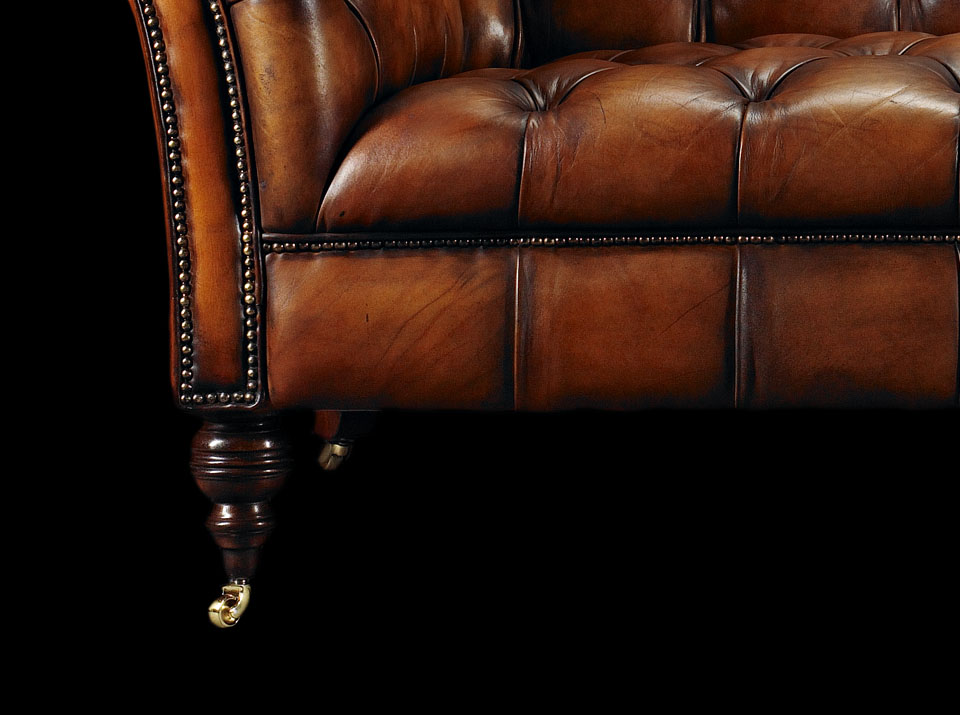 Philip Stanhope Hand Coloured Chesterfield Sofa