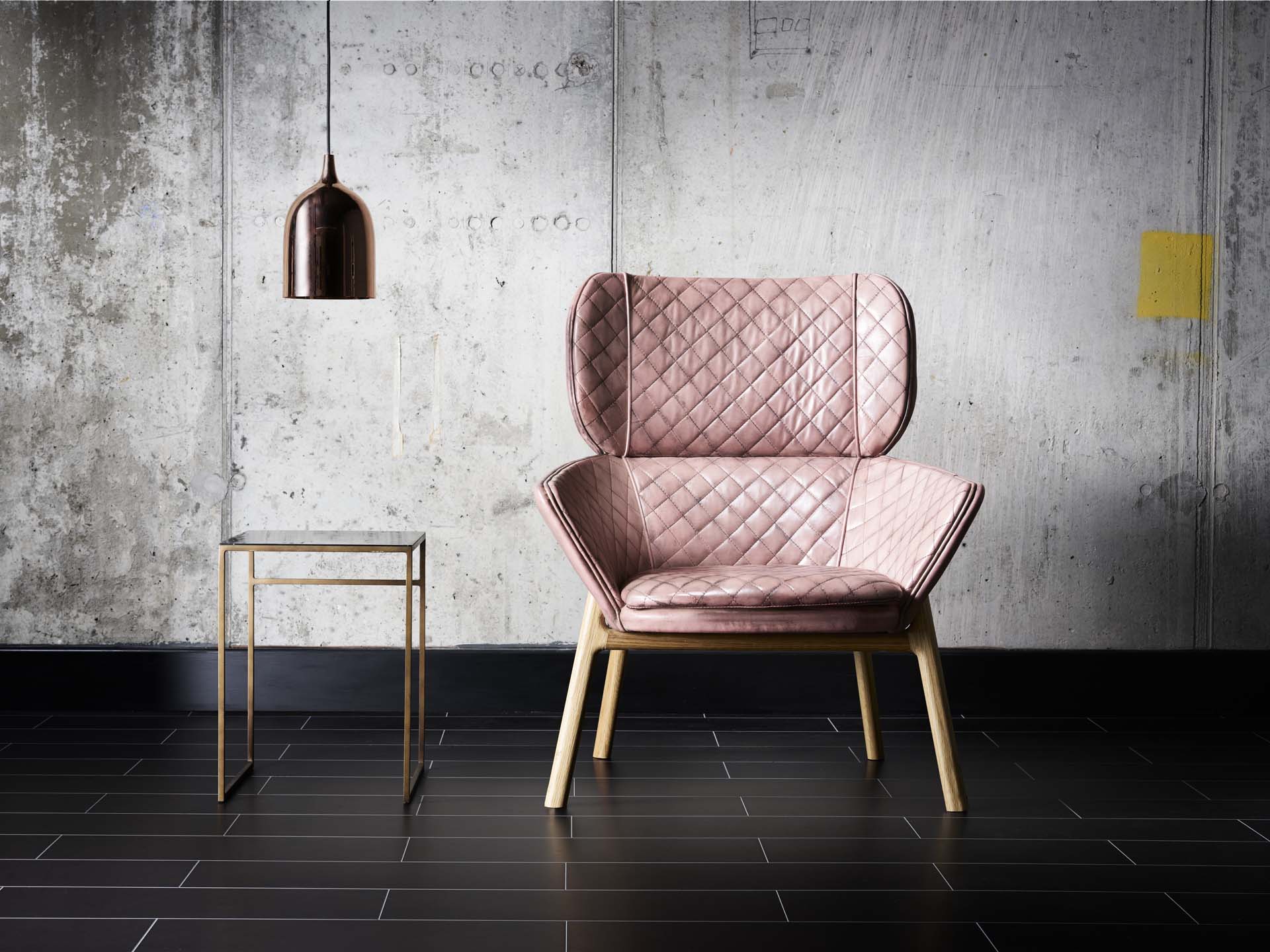 Fleming Howland handmade luxury leather chair