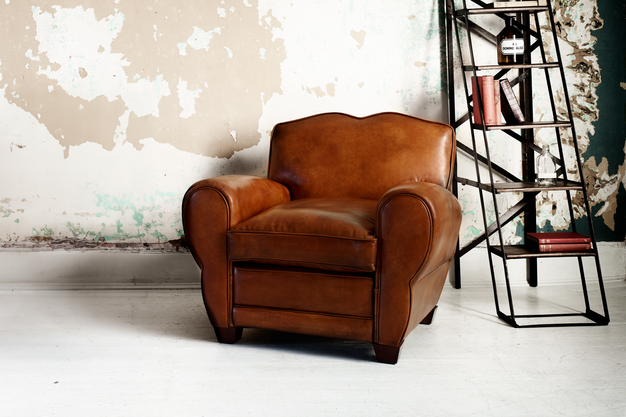 Walrus art deco chair with distinctive 1920s inspired design aesthetic