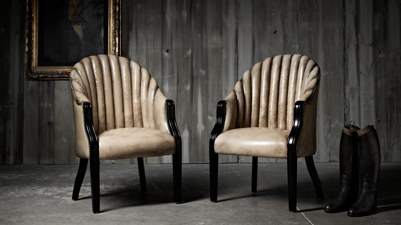 Belvedere
  Hand Coloured Monochrome Leather Chair