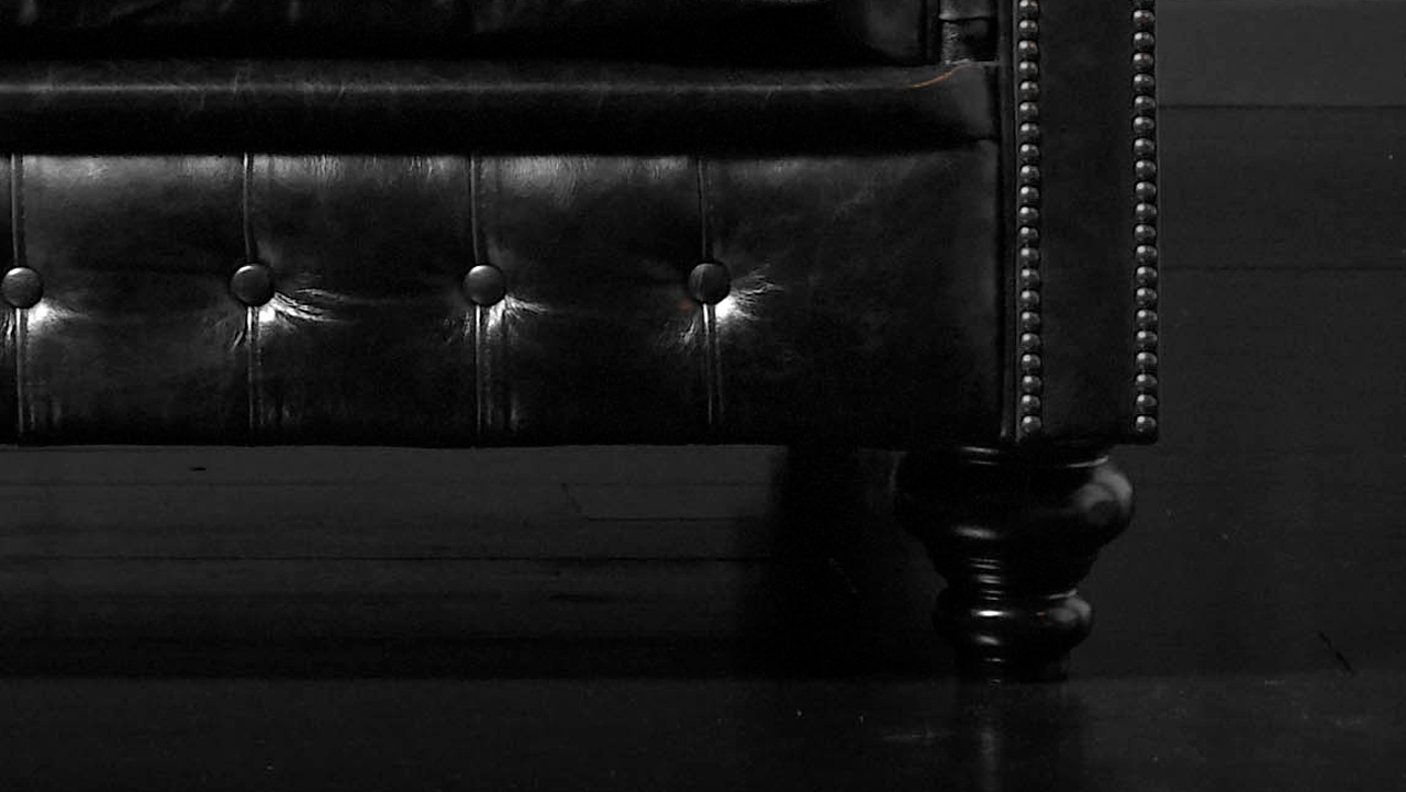 Cromwell Black Chesterfield Sofa