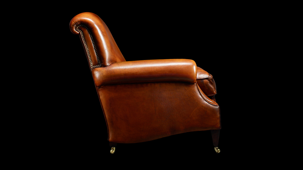 George Barkley Heirloom leather Chair