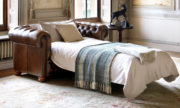 custom luxurious sofa bed handmade to order