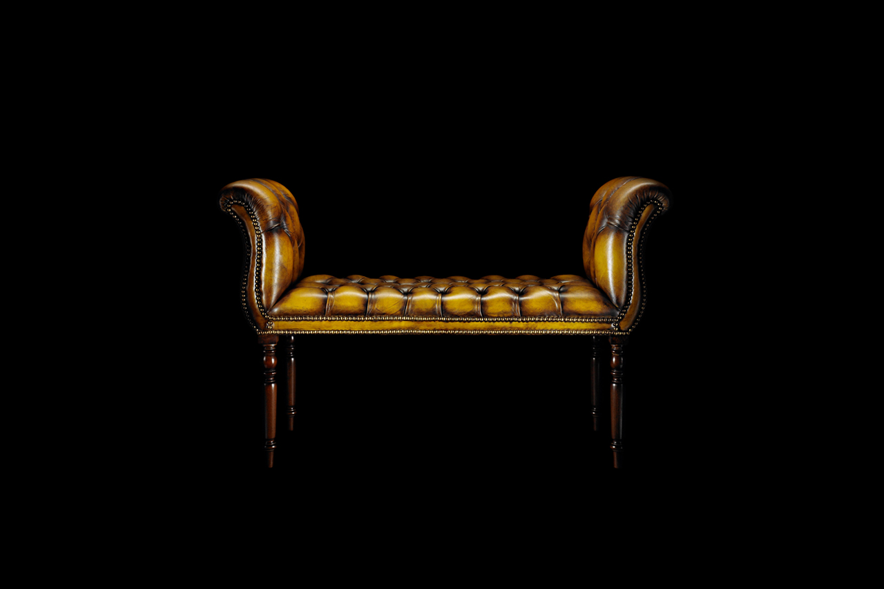 Two seater chesterfield sofa