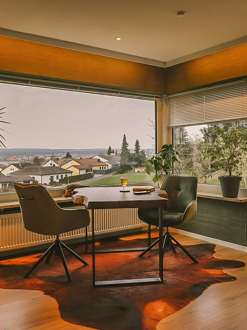 Office with Fleming Howland Chesterfield chair