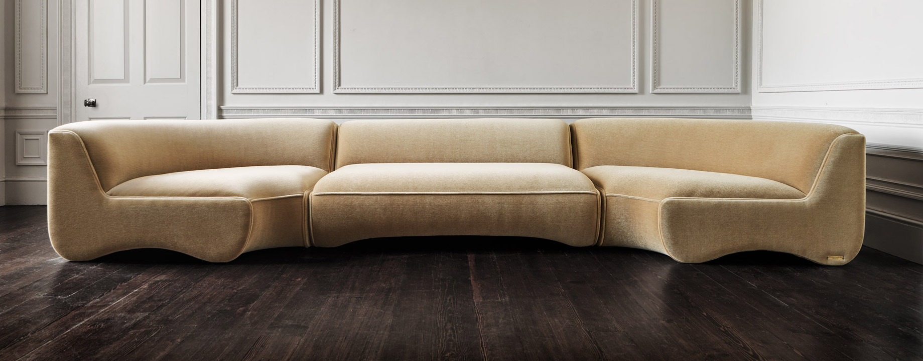 Ribble functional L shape modular sofa with evolved contemporary seating